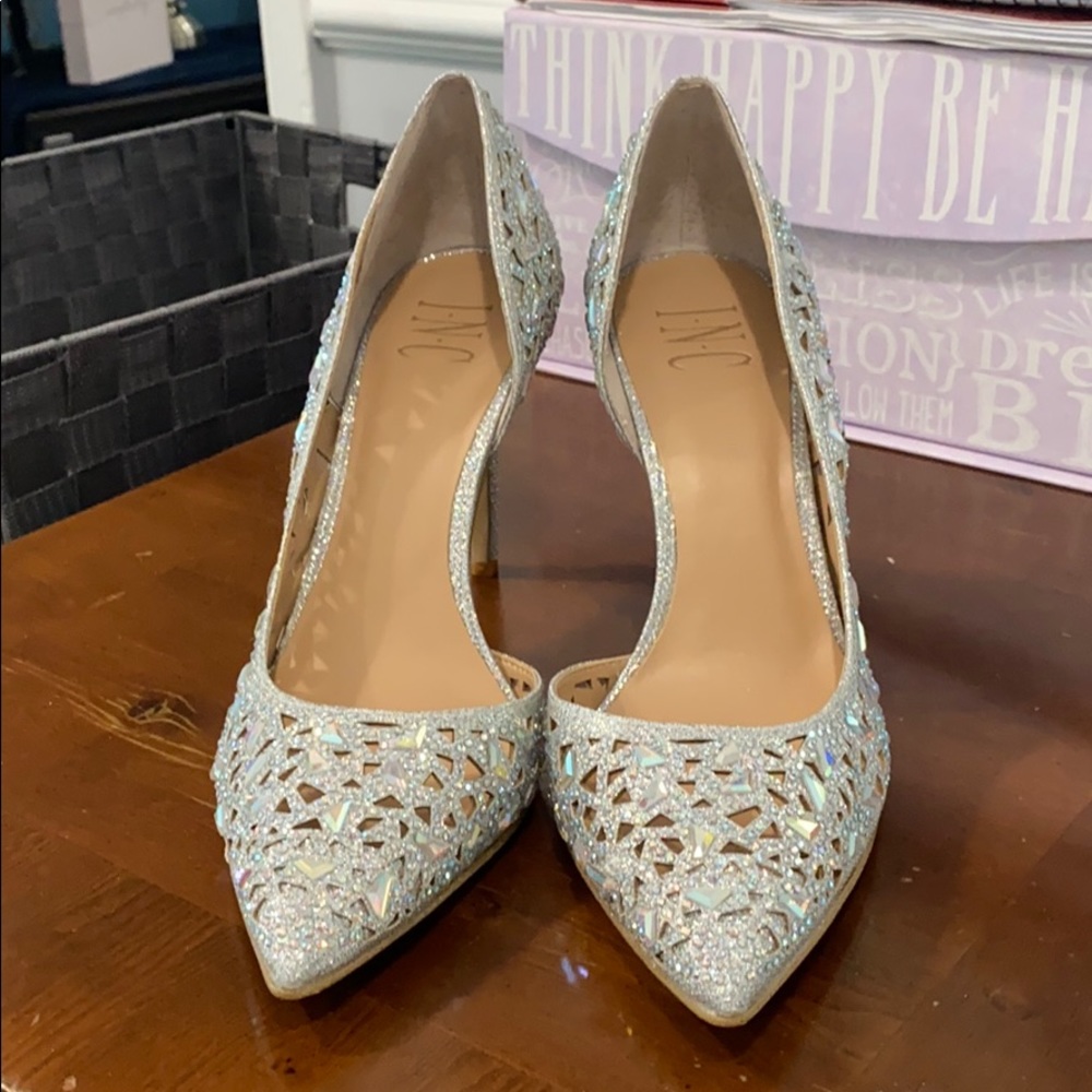 Rhinestone heels